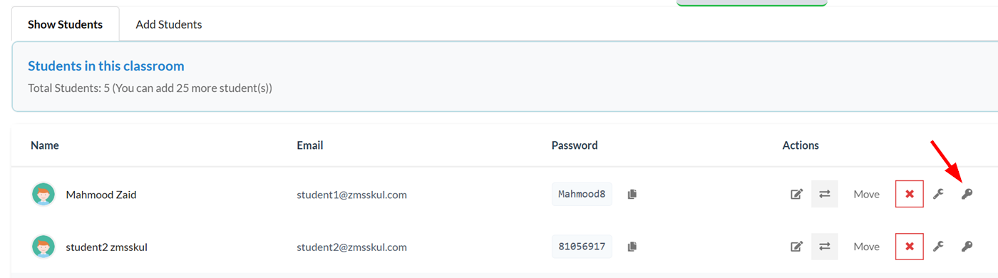 Generate random password icon